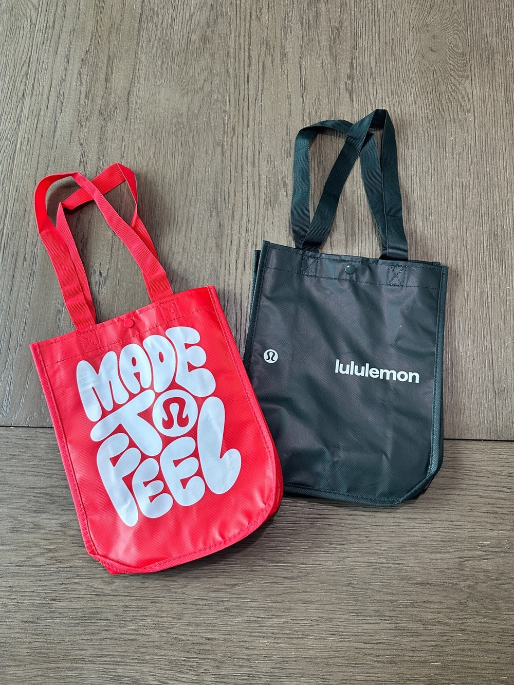 NWT! Bundle of 2 Lululemon Reusable Tote Bags